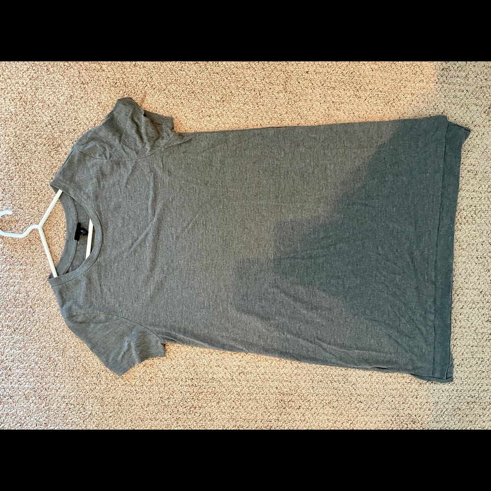 Grey T-Shirt Dress